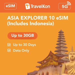 TravelKon eSIM Asia Explorer